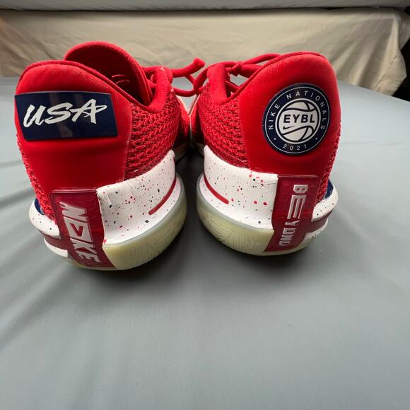 Nike Air Zoom GT Cut 1 EYBL Nationals 2021 PE Mens 8.5 Rare Red Player Exclusive main image 12